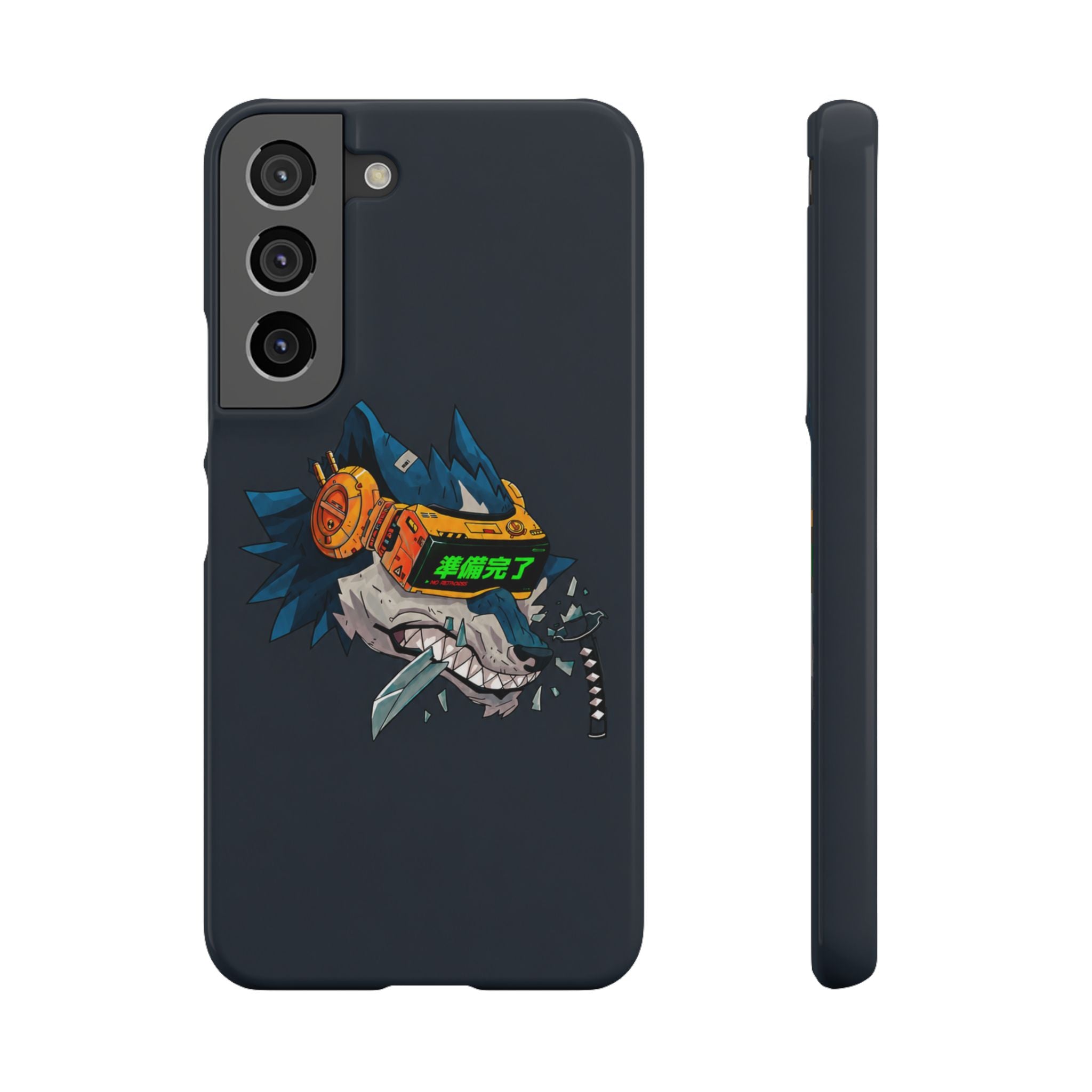 Cyberpunk Wolf Phone Case