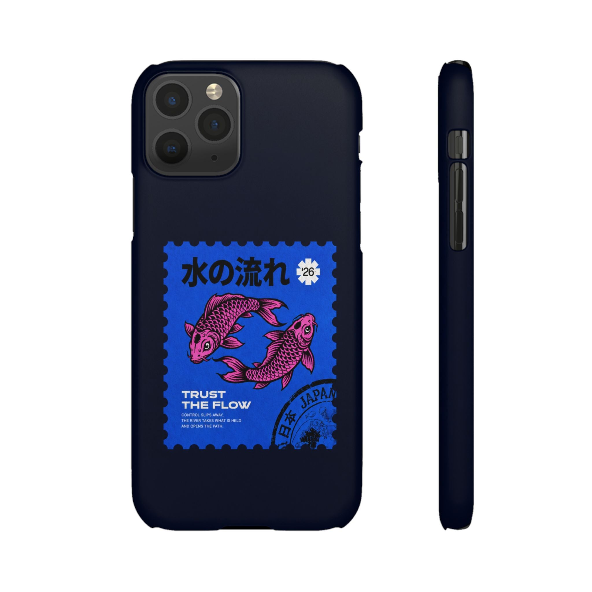 Trust The Flow Koi Phone Case