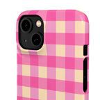 Pink Gingham Phone Case