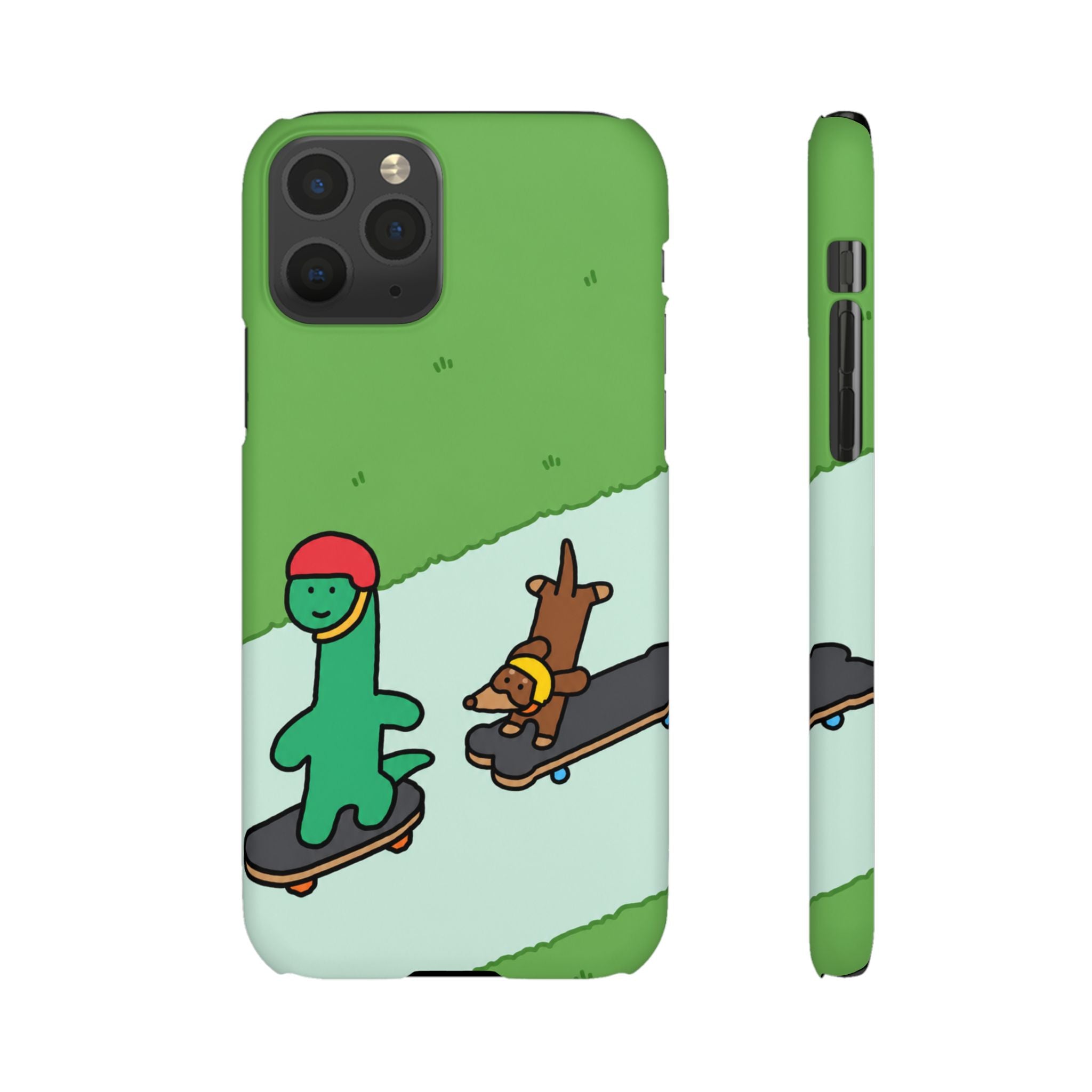 Skater Dino Phone Case