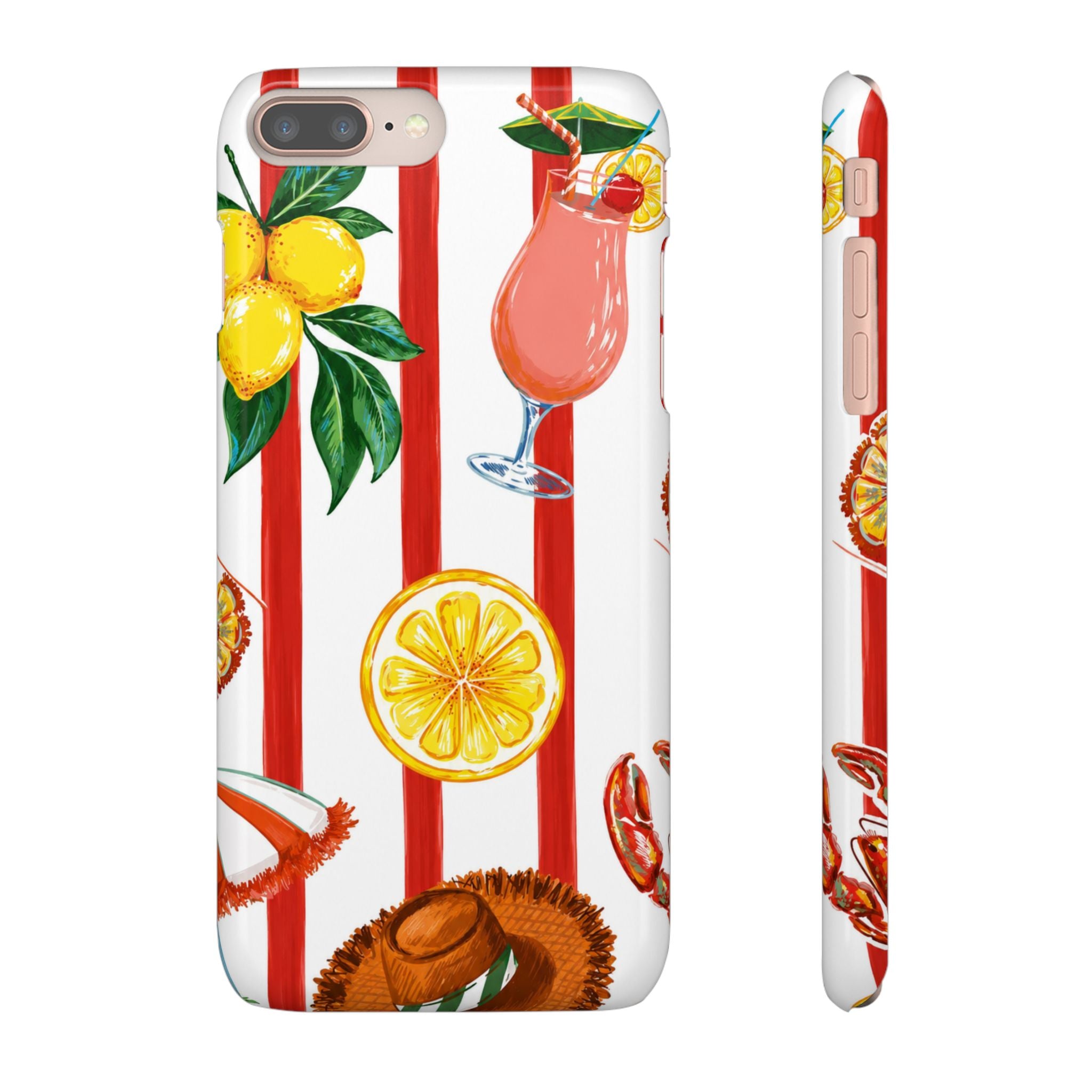 Lemon Coast – Summer Citrus Phone Case