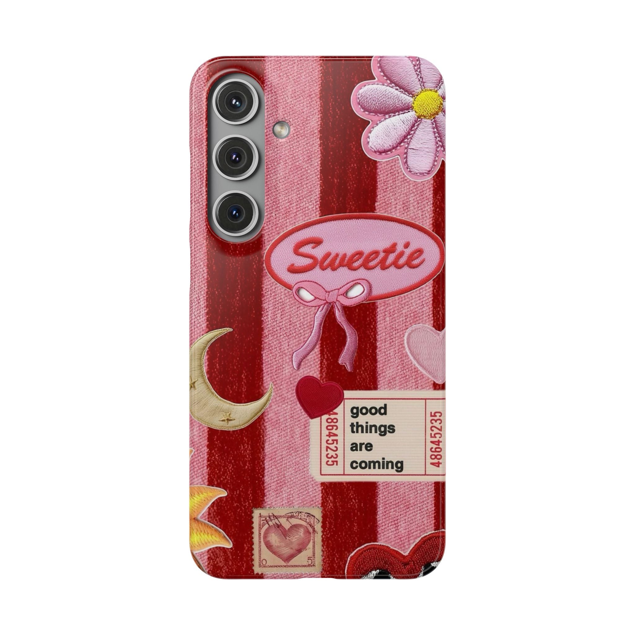 Coquette Patch Phone Case
