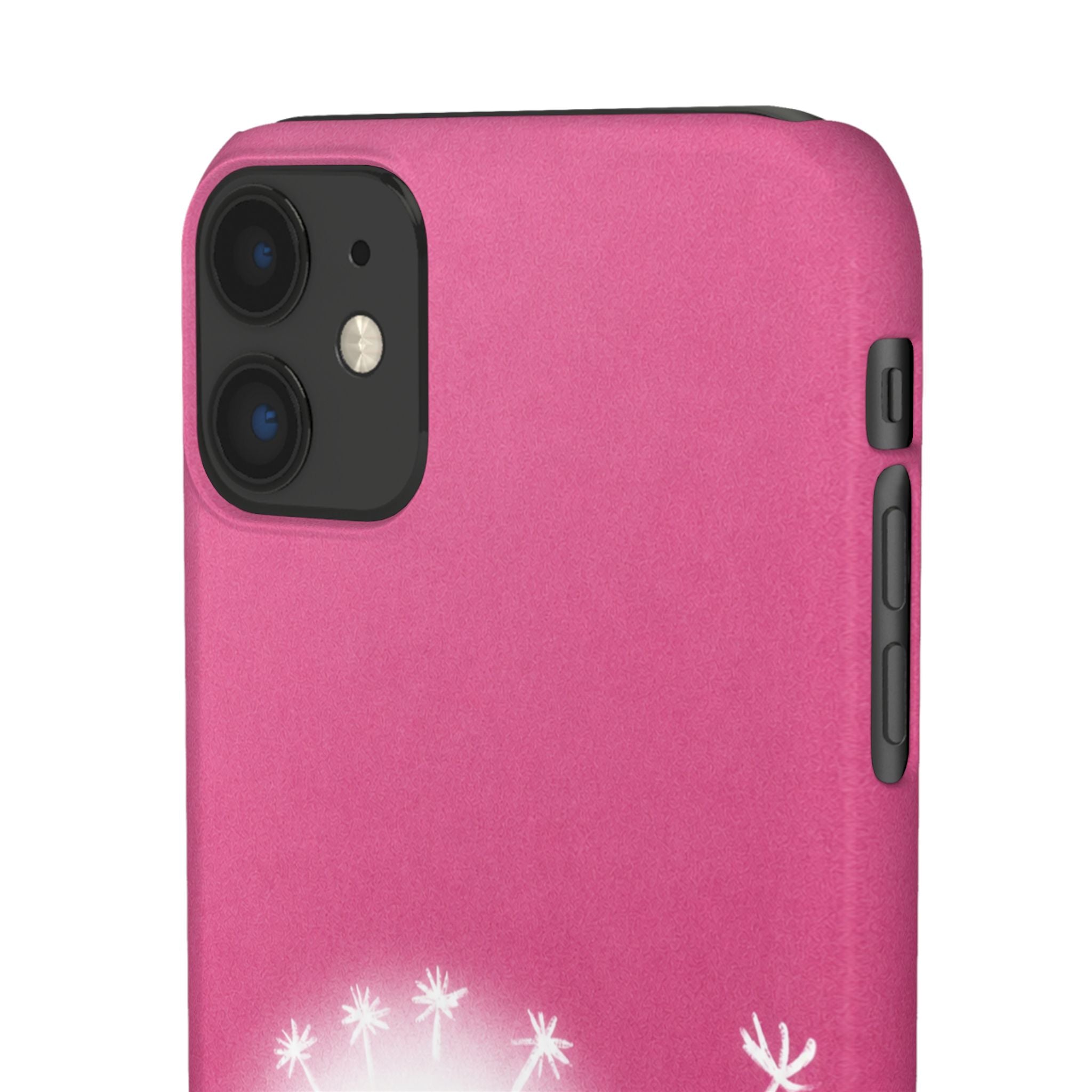 Pink Dandelion Phone Case