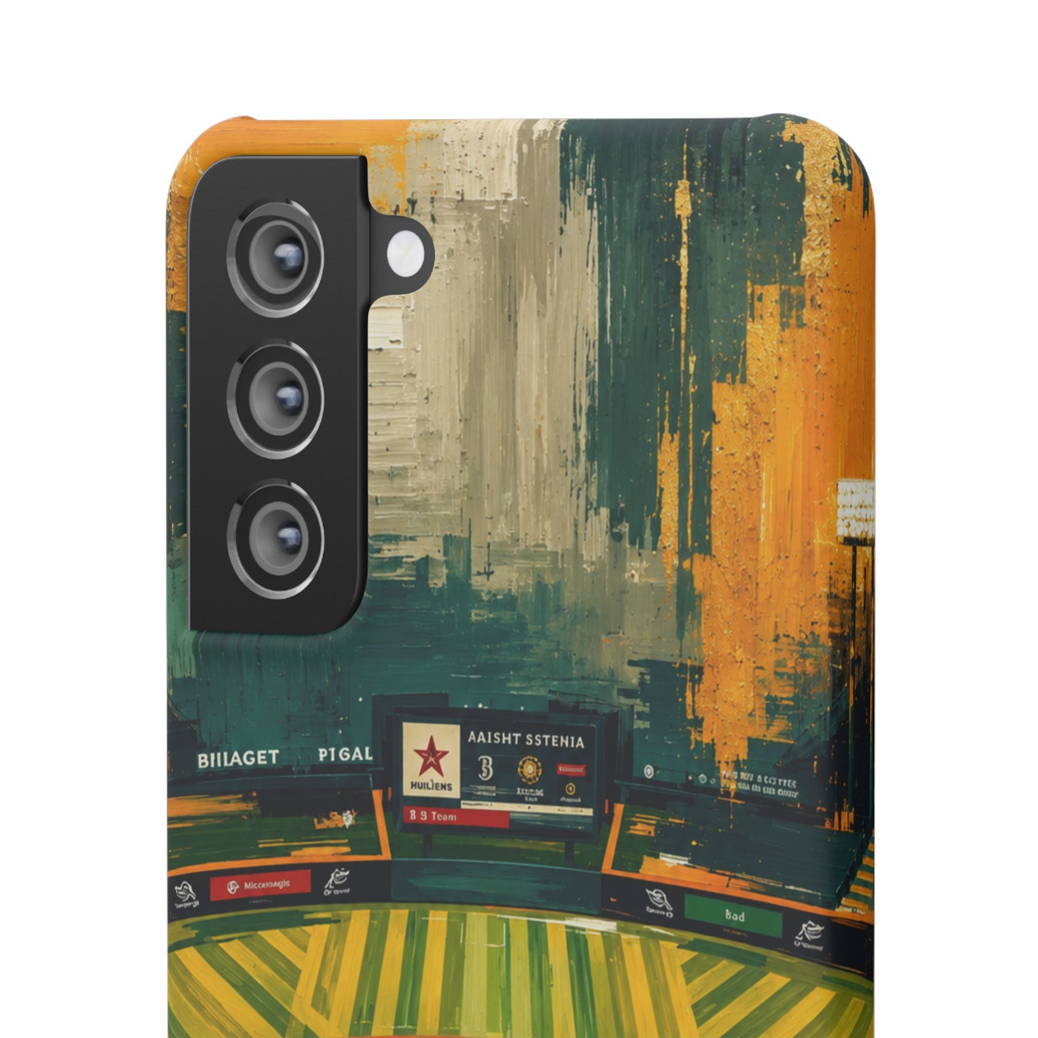 Abstract Baseball Stadium Phone Case