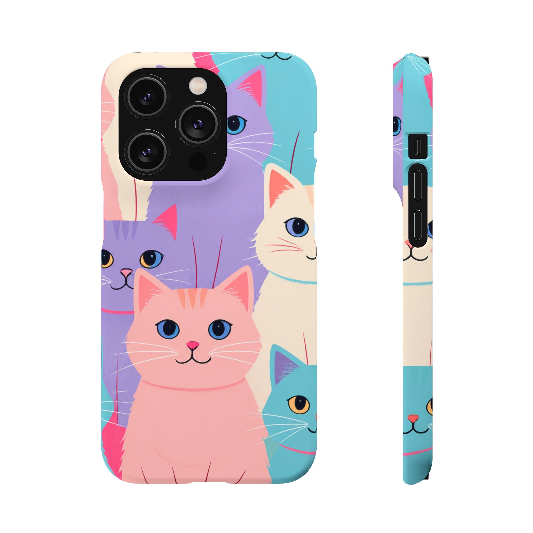 Cute Kawaii Cats Phone Case