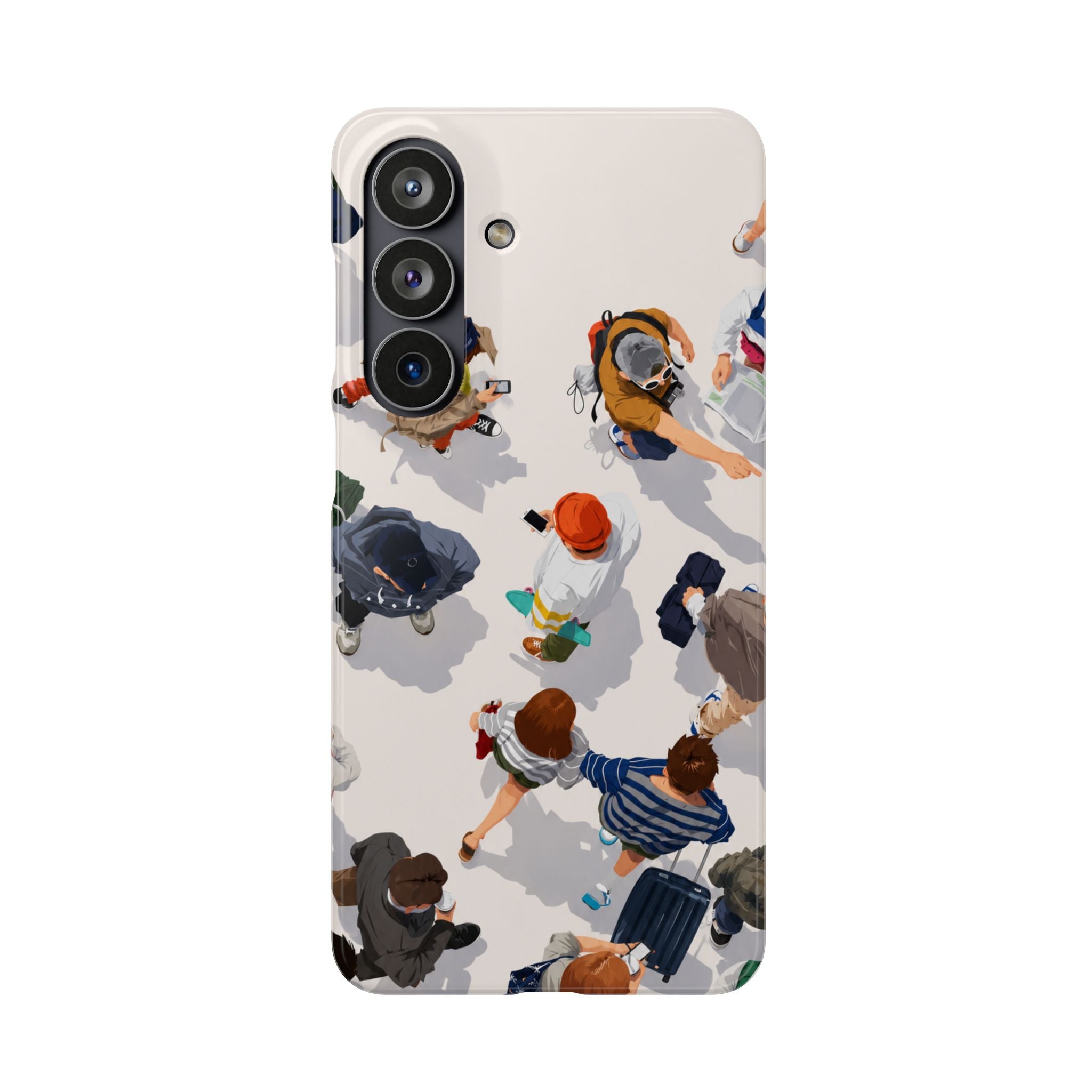 City Crowd Aesthetic Phone Case