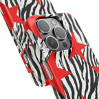 Retro Zebra Stars Phone Case
