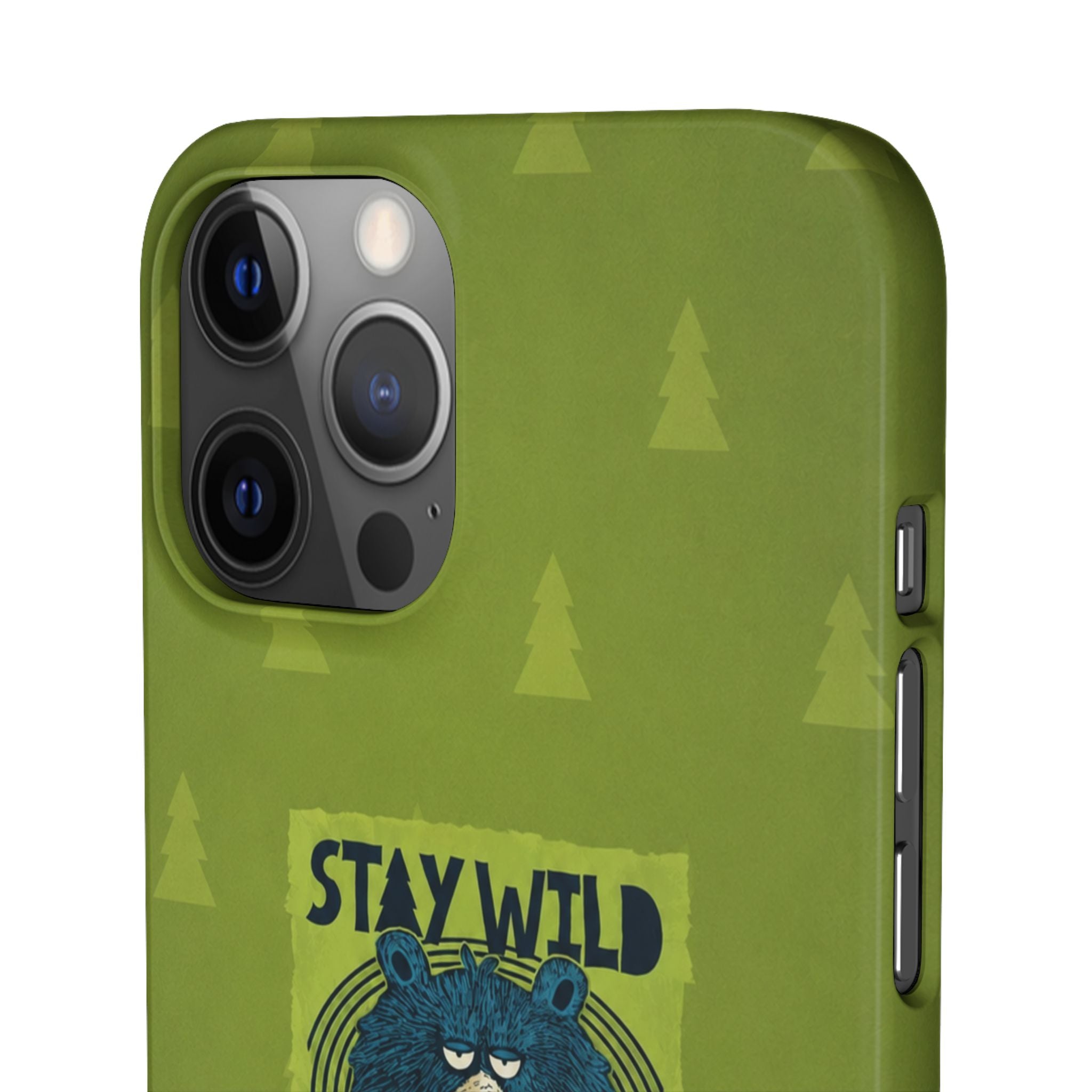 Stay Wild Bear Phone Case
