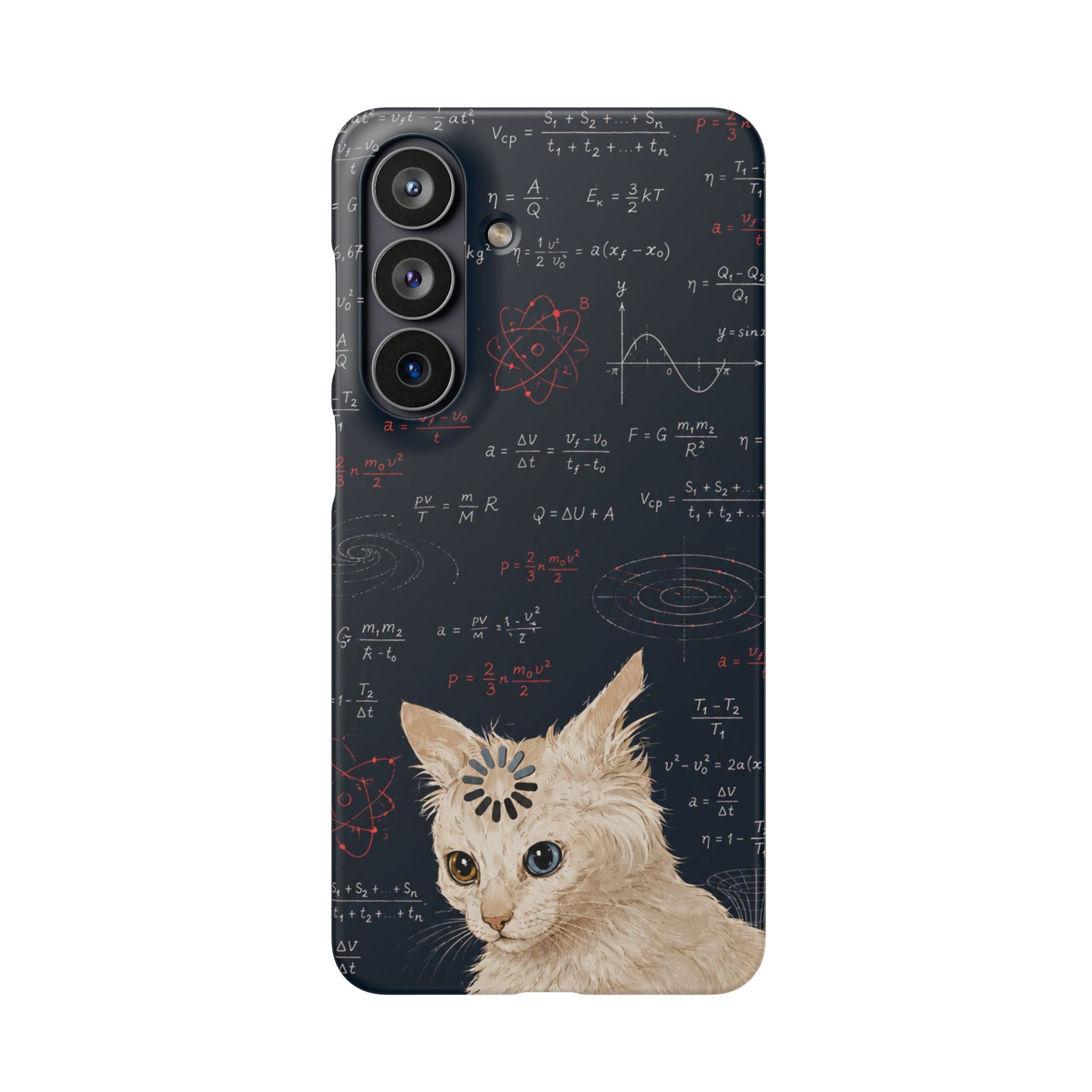 Quantum Kitty Physics Phone Case