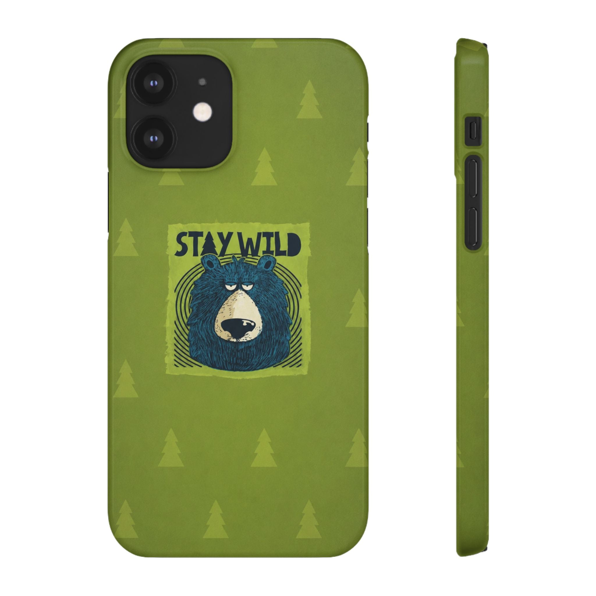 Stay Wild Bear Phone Case