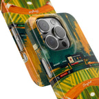 Abstract Baseball Stadium Phone Case