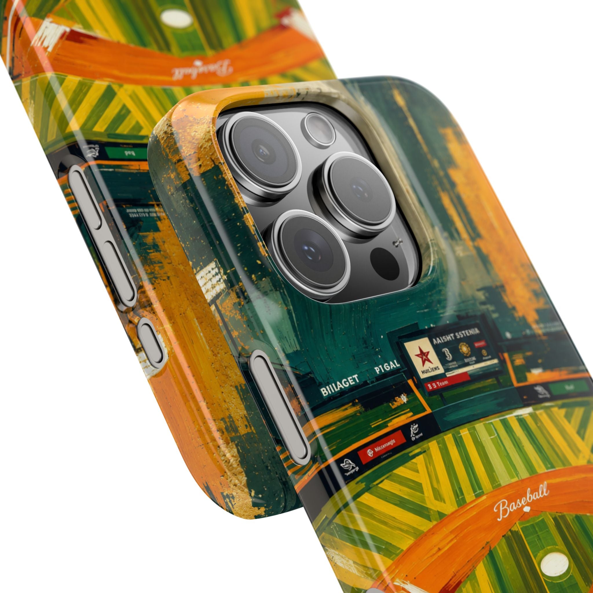 Abstract Baseball Stadium Phone Case