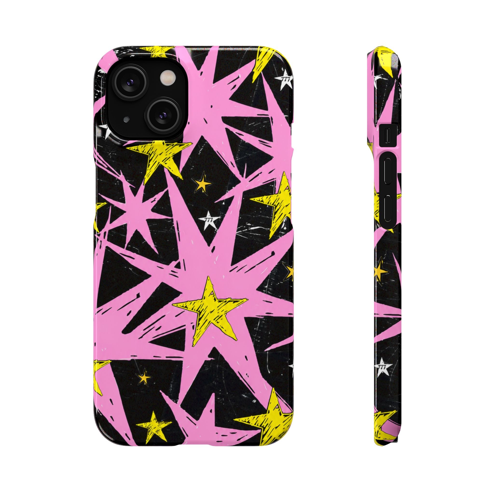 Pink Starburst Phone Case