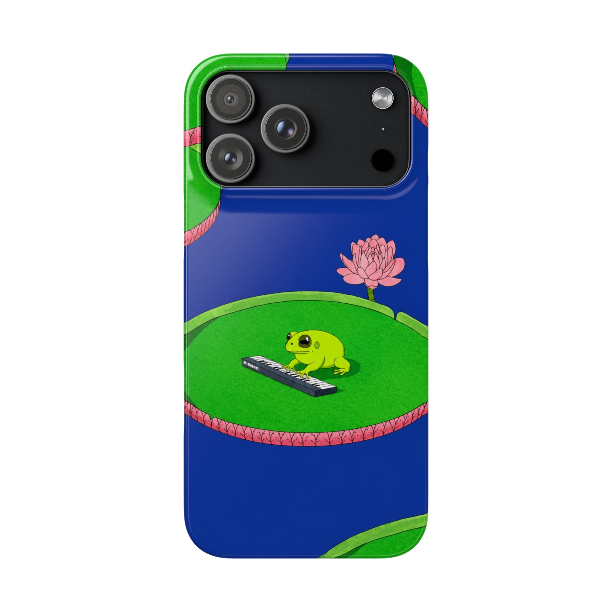 Frog Piano Phone Case