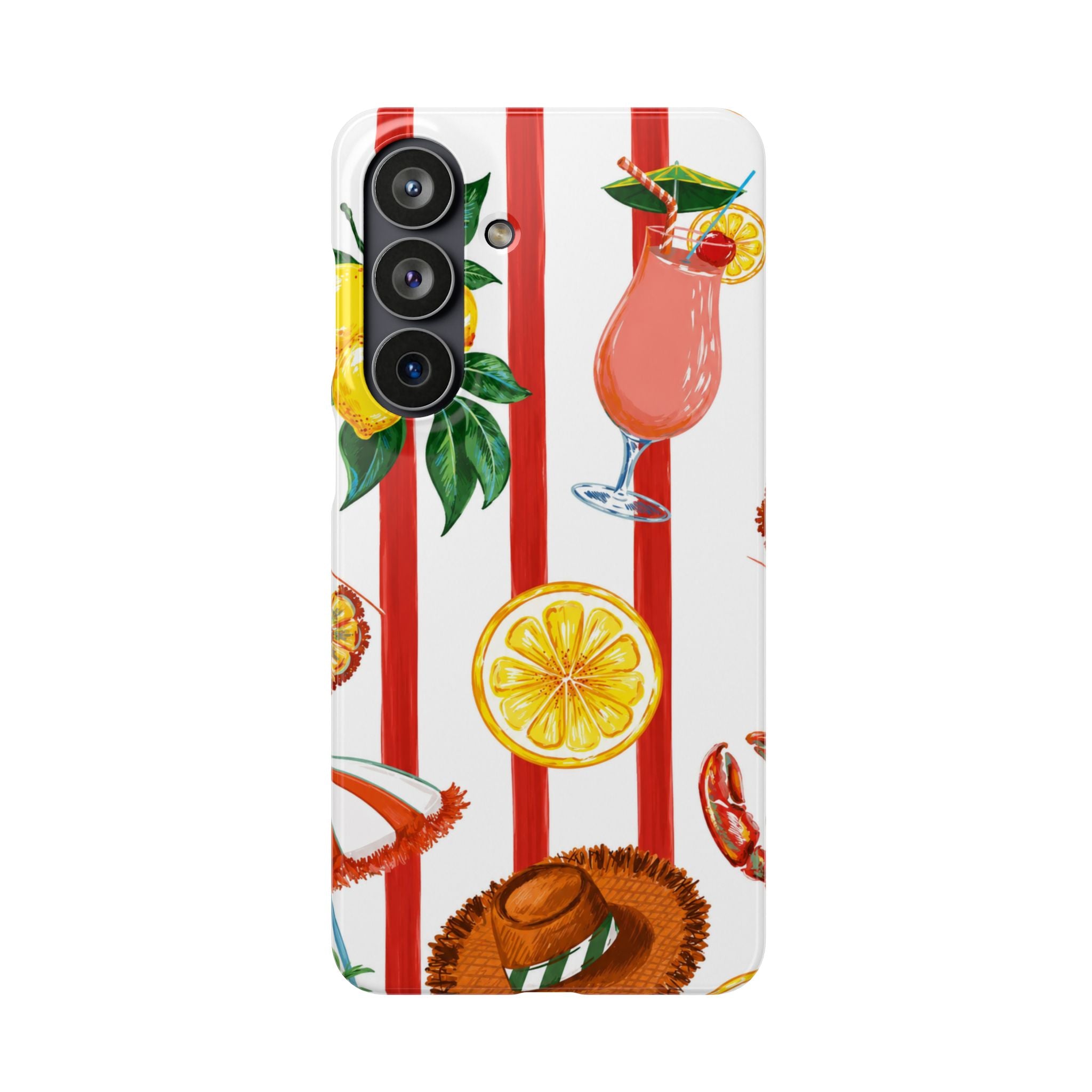 Lemon Coast – Summer Citrus Phone Case