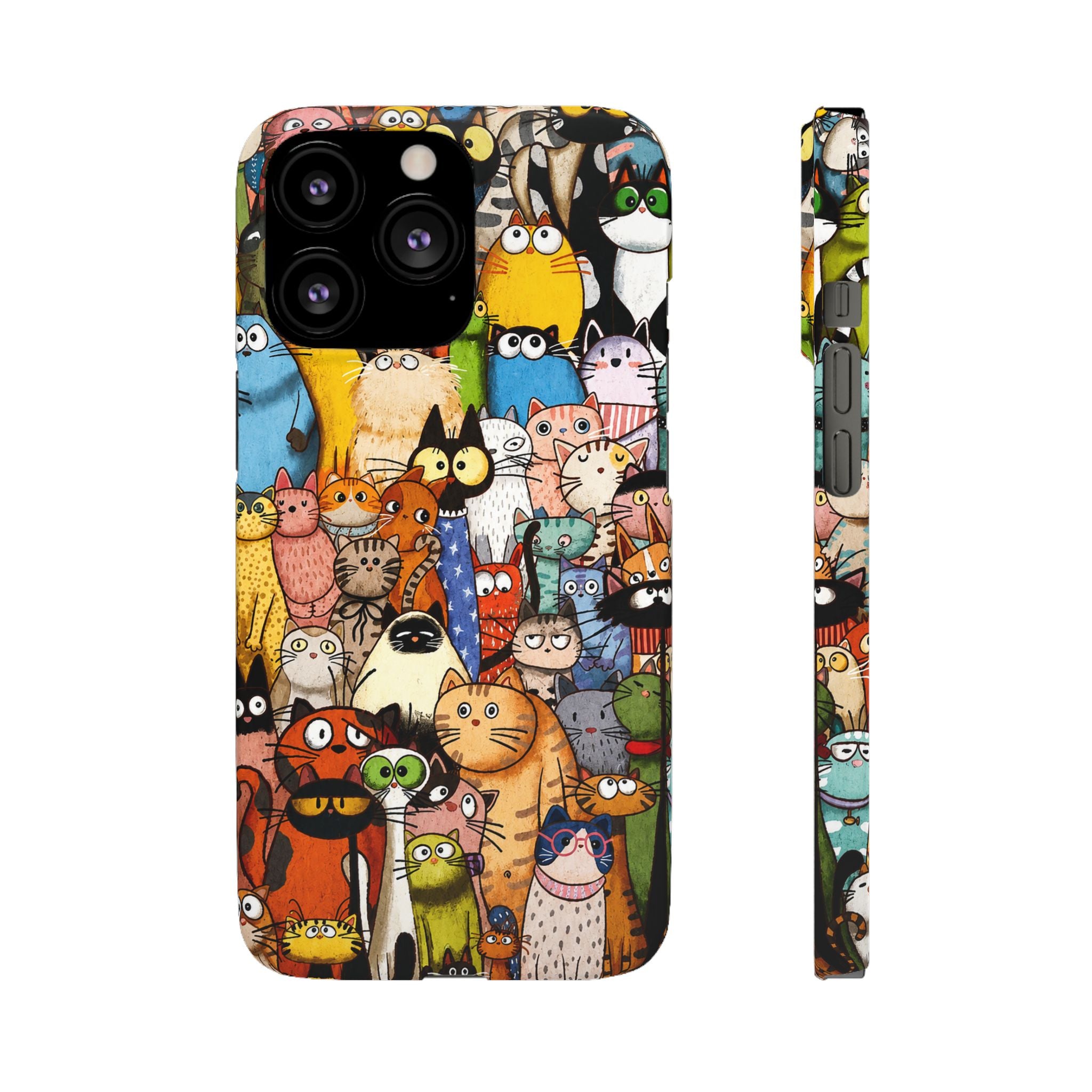 Cute Cat Pattern Phone Case