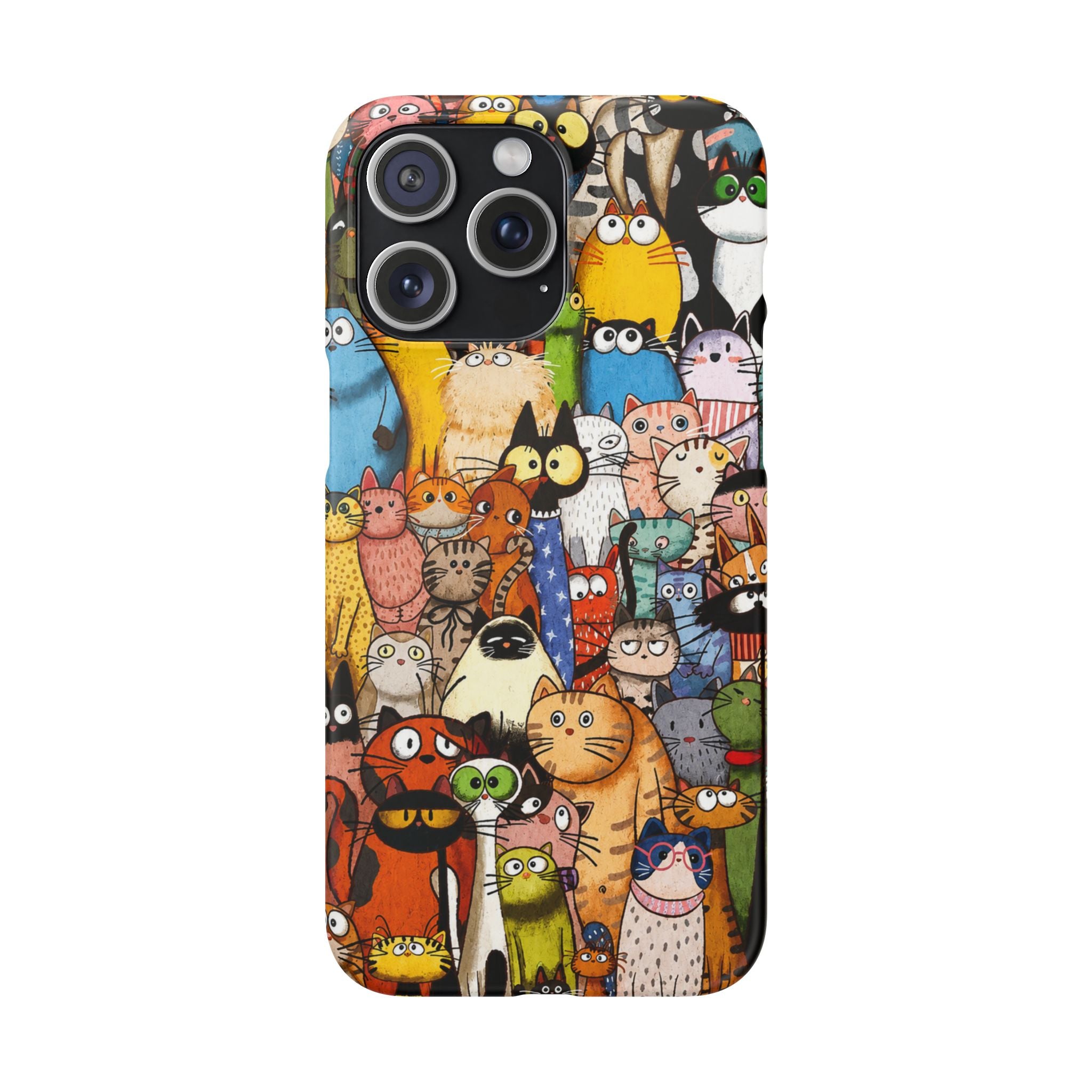 Cute Cat Pattern Phone Case