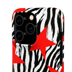 Retro Zebra Stars Phone Case
