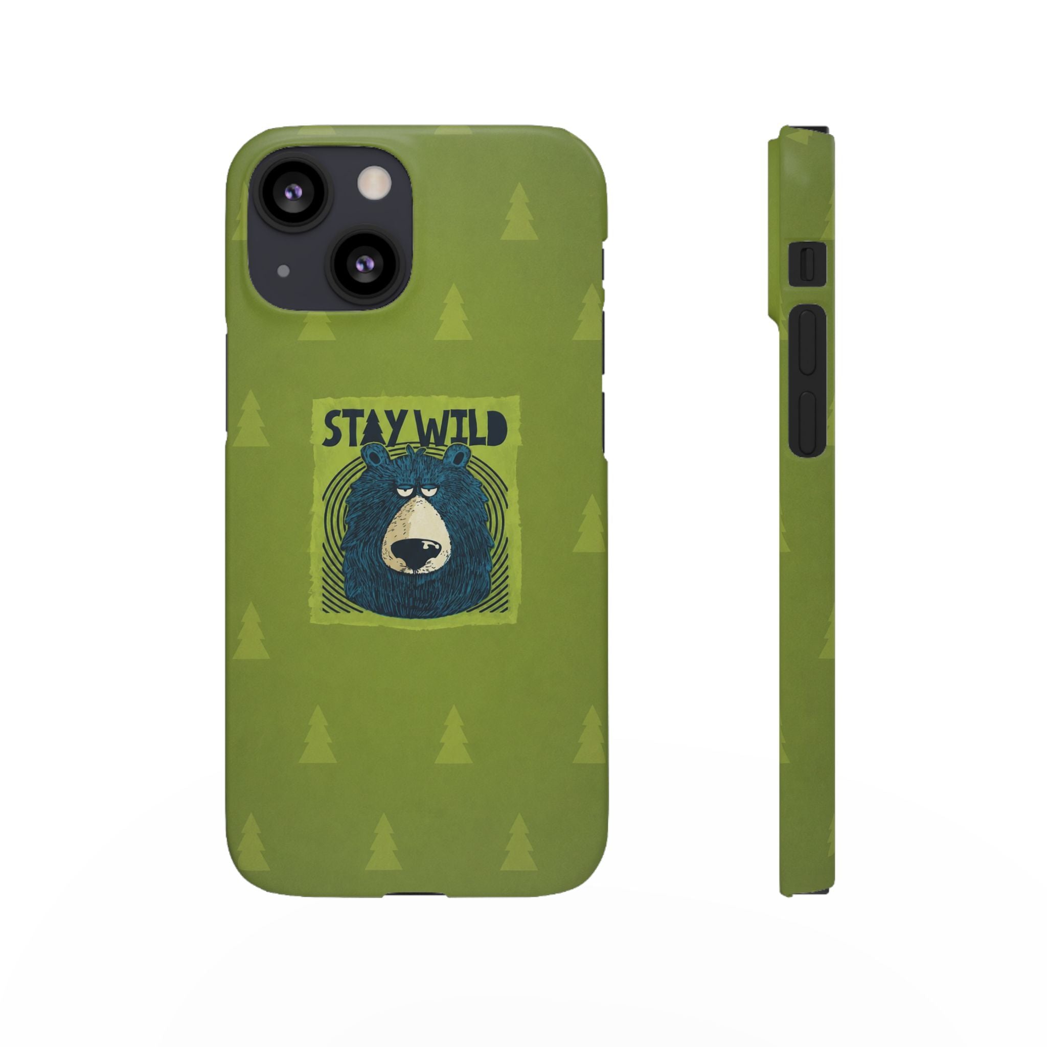 Stay Wild Bear Phone Case