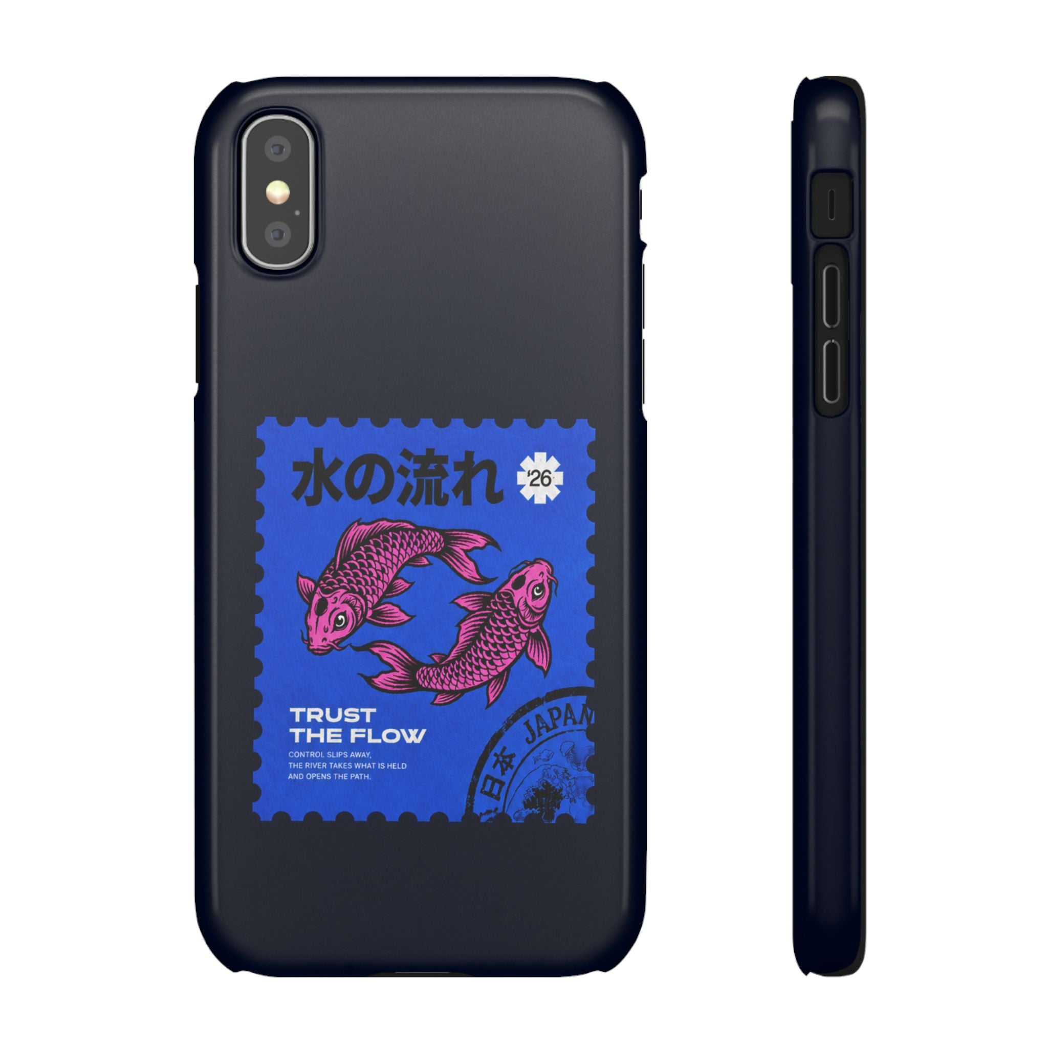 Trust The Flow Koi Phone Case