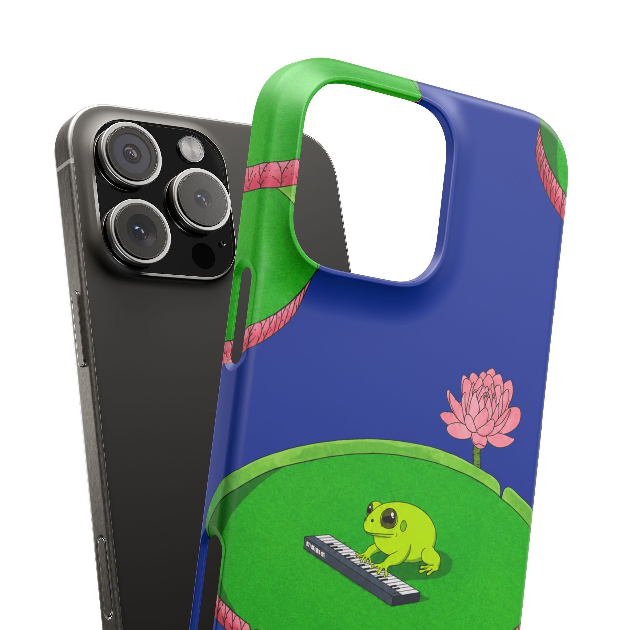 Frog Piano Phone Case