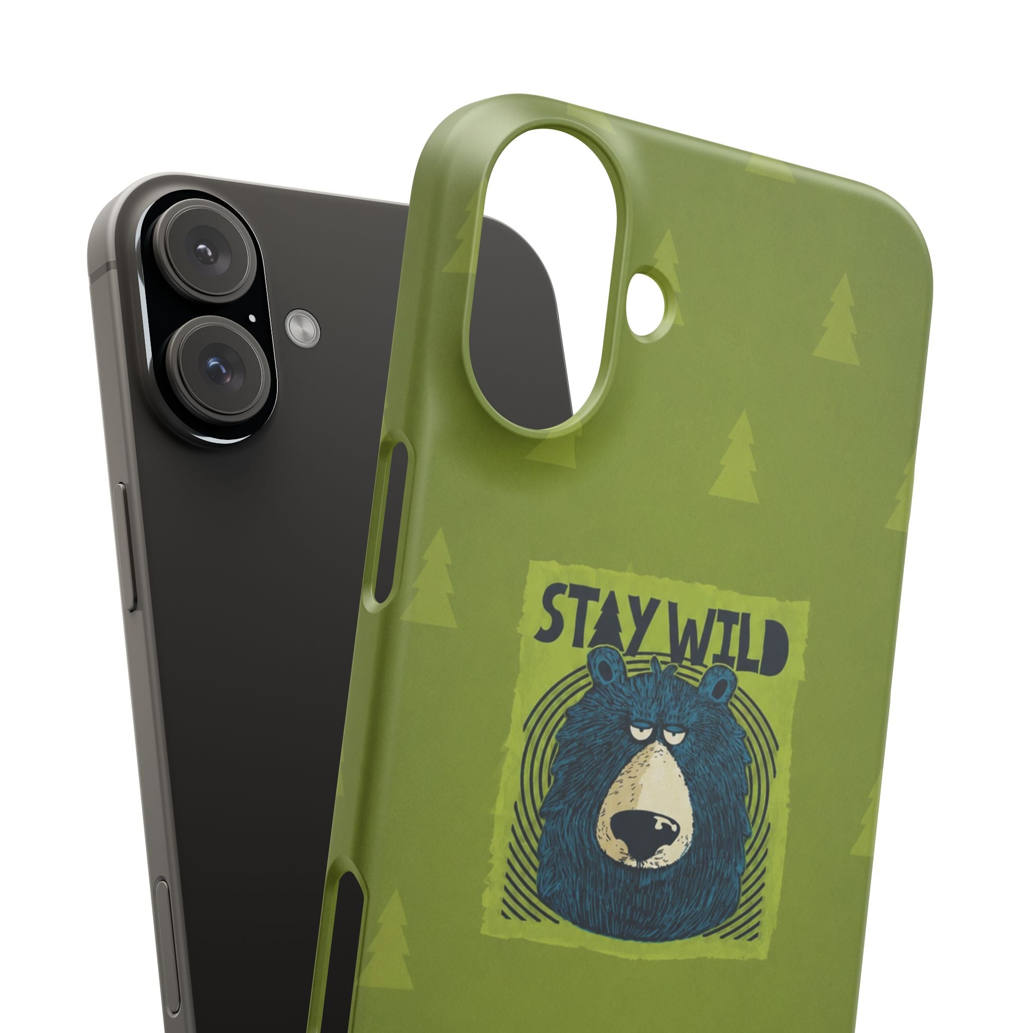 Stay Wild Bear Phone Case