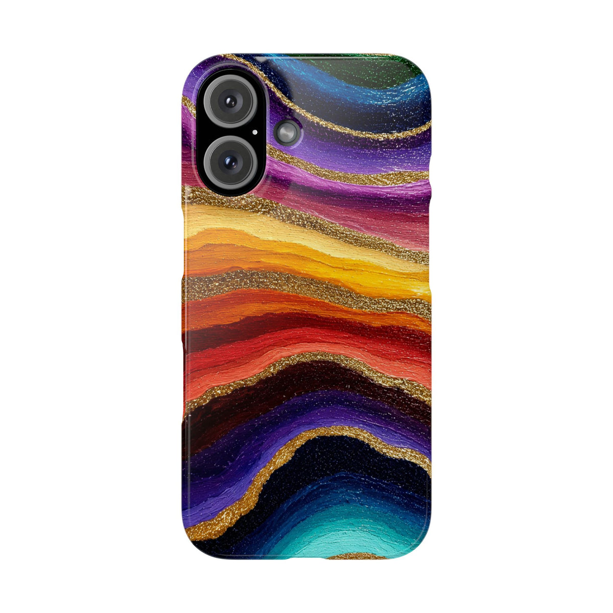Rainbow Agate Phone Case