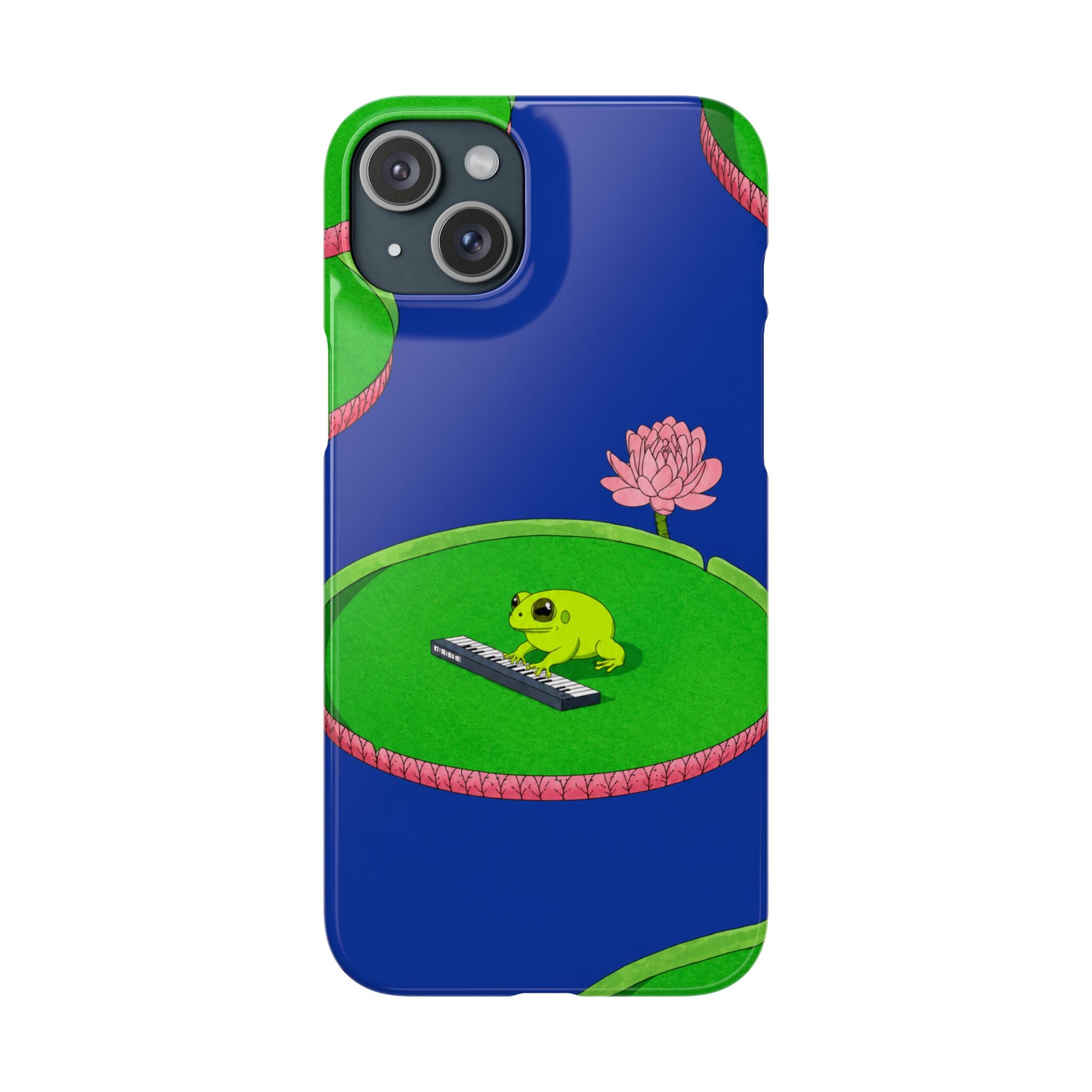 Frog Piano Phone Case
