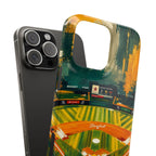 Abstract Baseball Stadium Phone Case