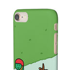 Skater Dino Phone Case