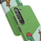 Skater Dino Phone Case
