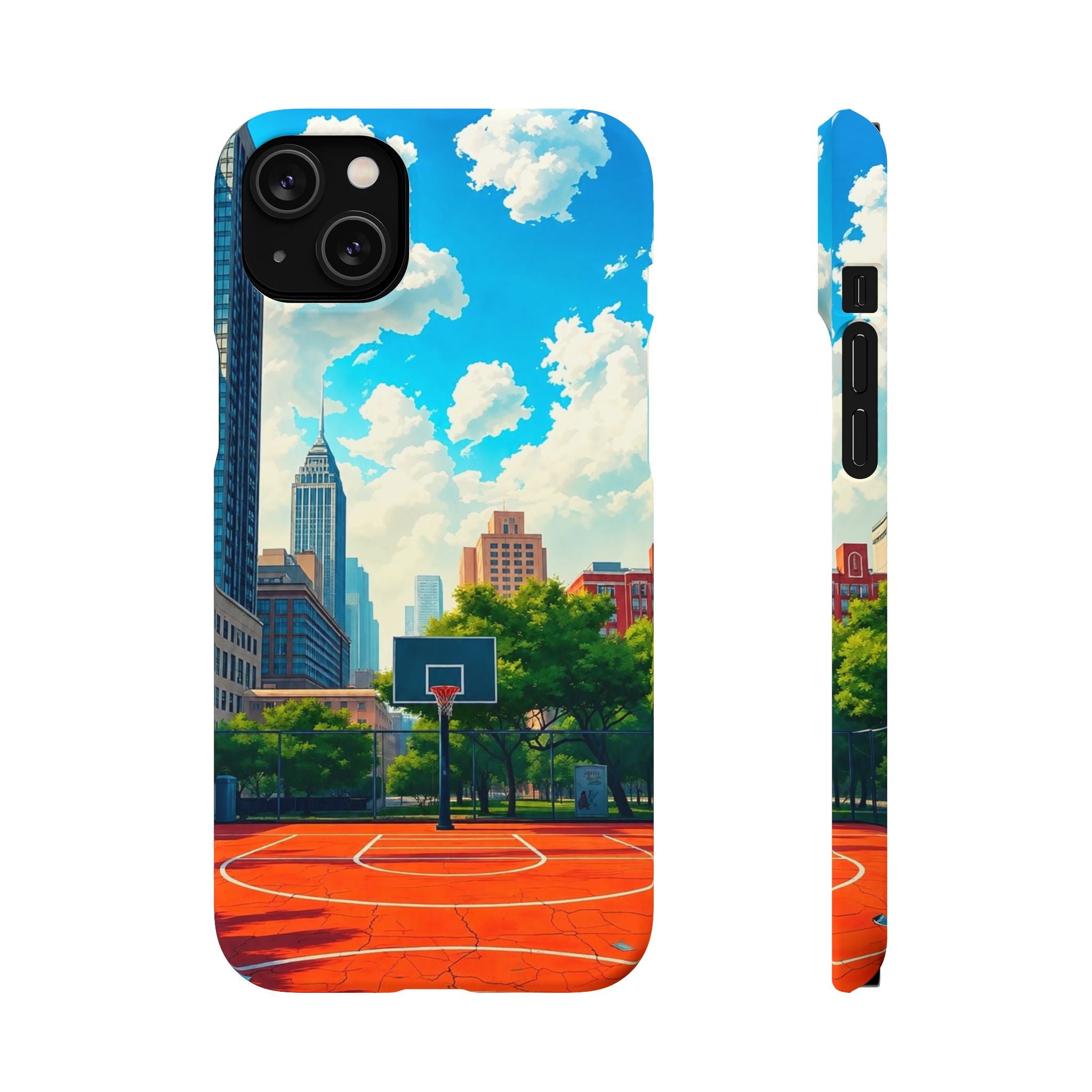 Urban Basketball Court Phone Case