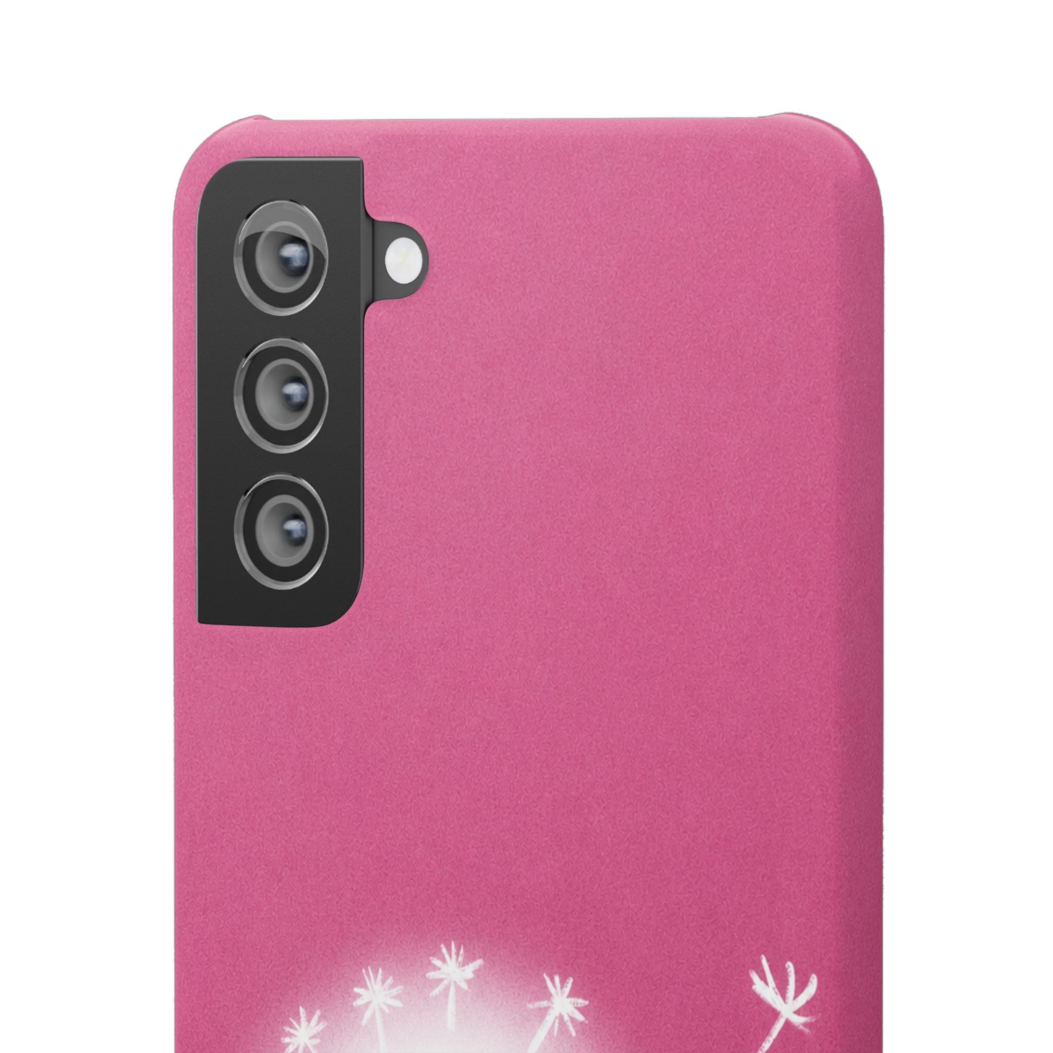Pink Dandelion Phone Case