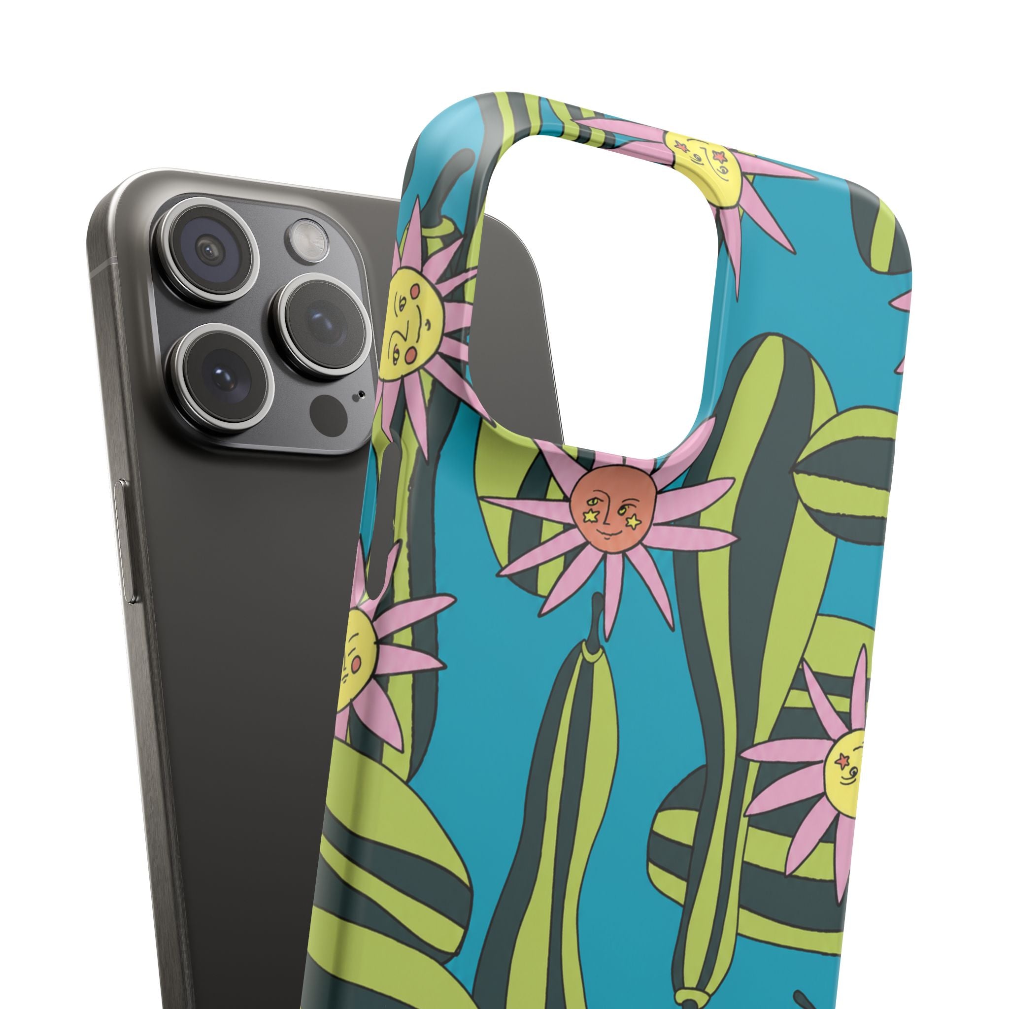 Whimsical Floral Garden Phone Case