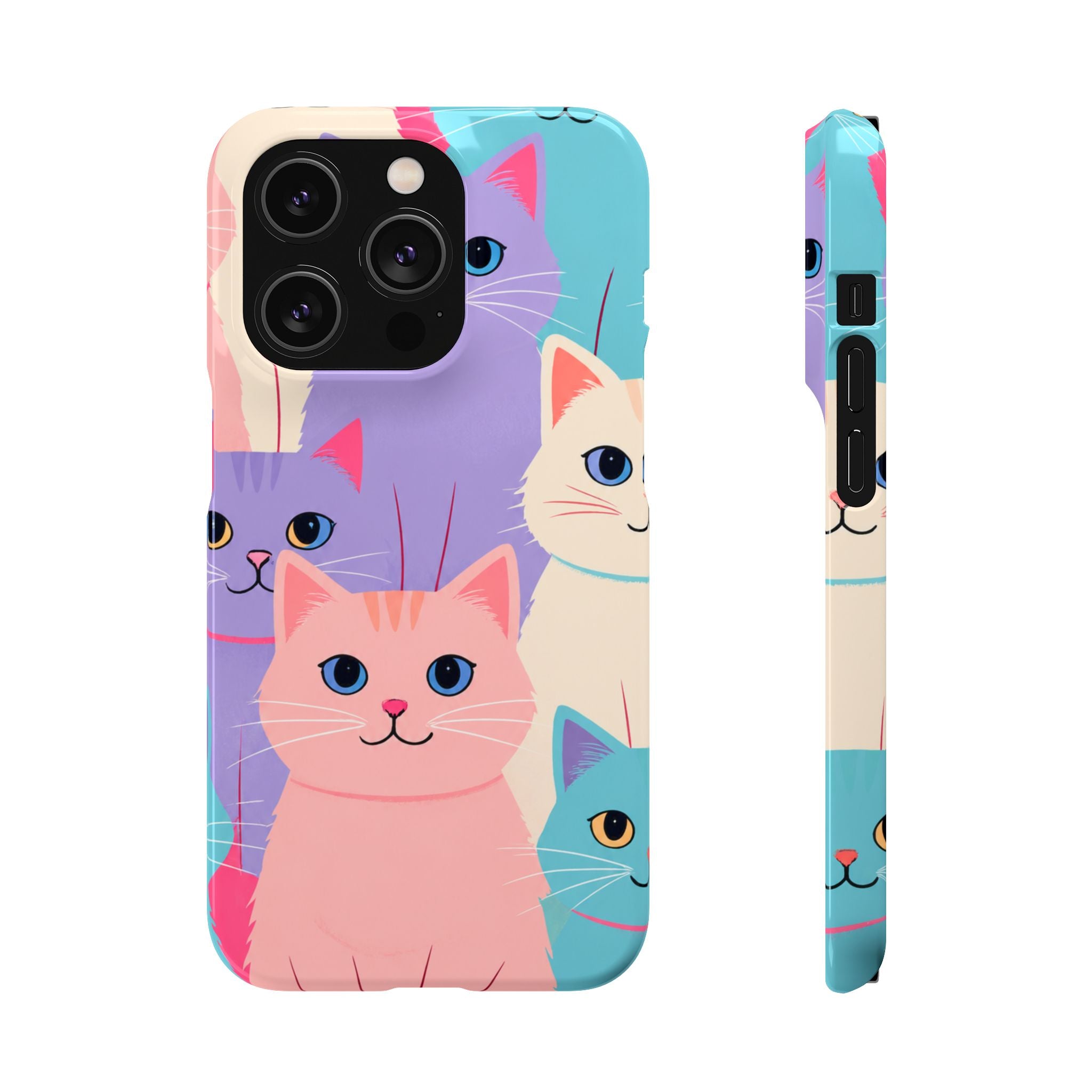 Cute Kawaii Cats Phone Case