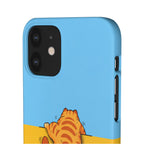 Peekaboo Orange Cat Phone Case