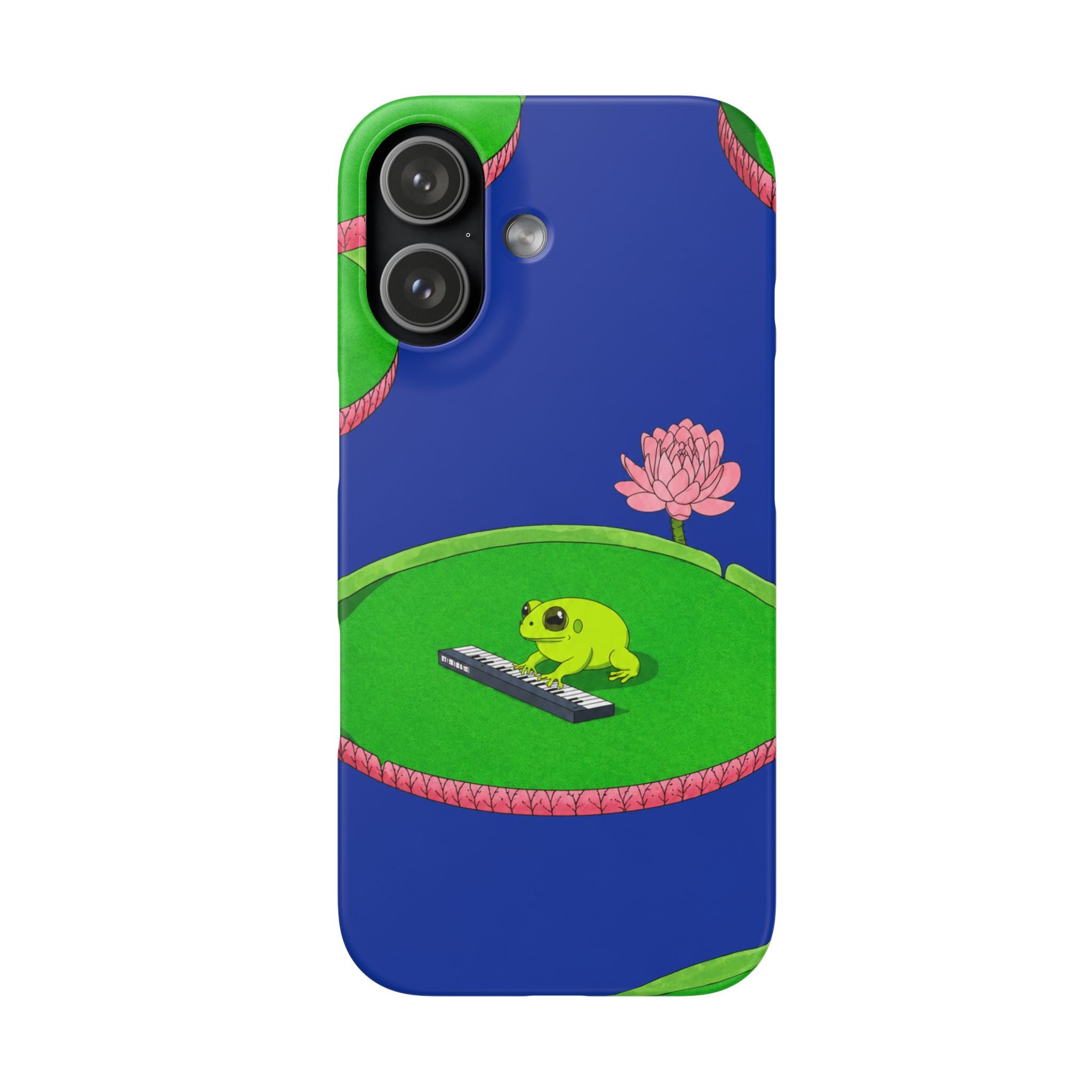 Frog Piano Phone Case