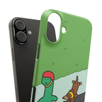 Skater Dino Phone Case