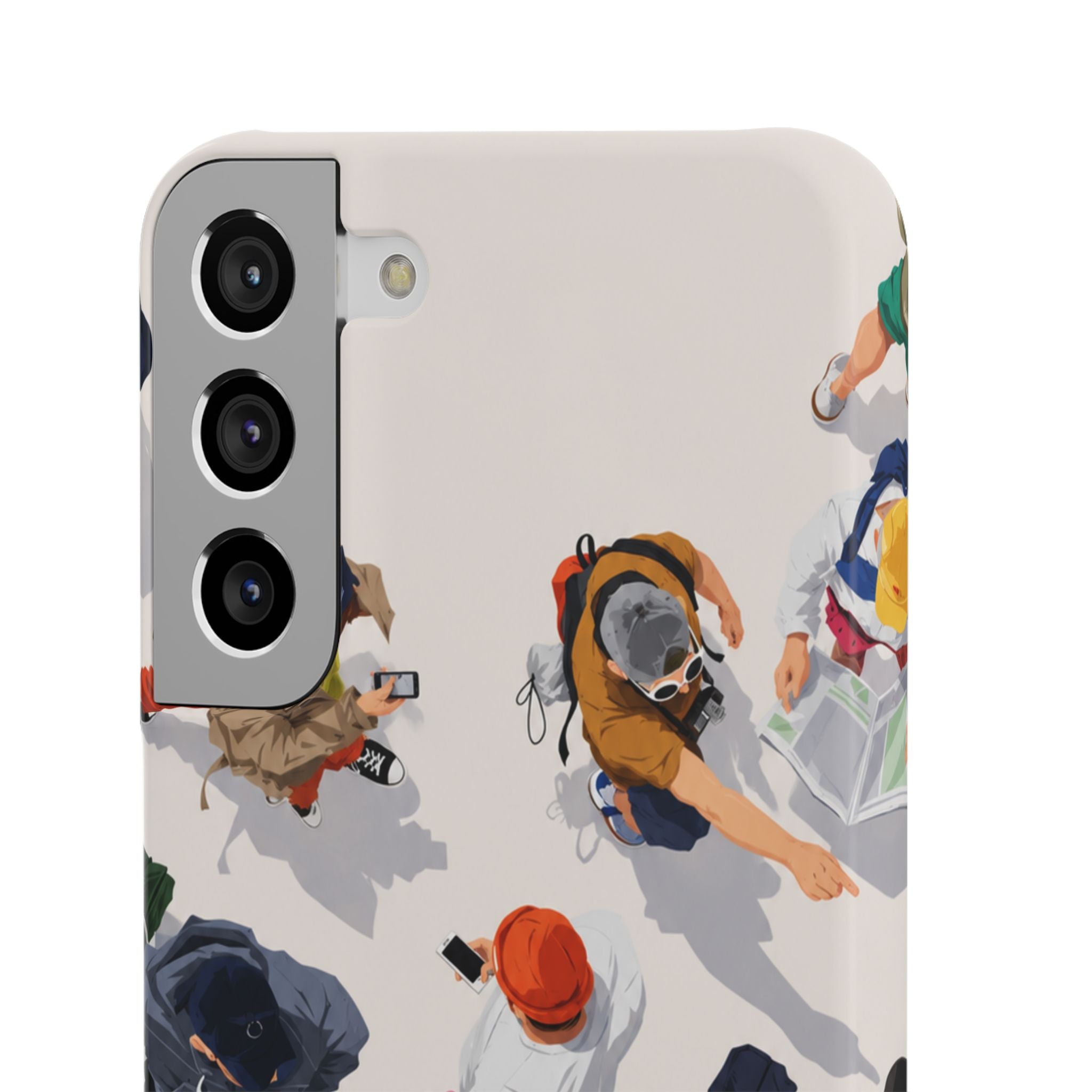 City Crowd Aesthetic Phone Case