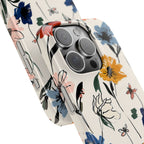 Wildflower Sketch Phone Case