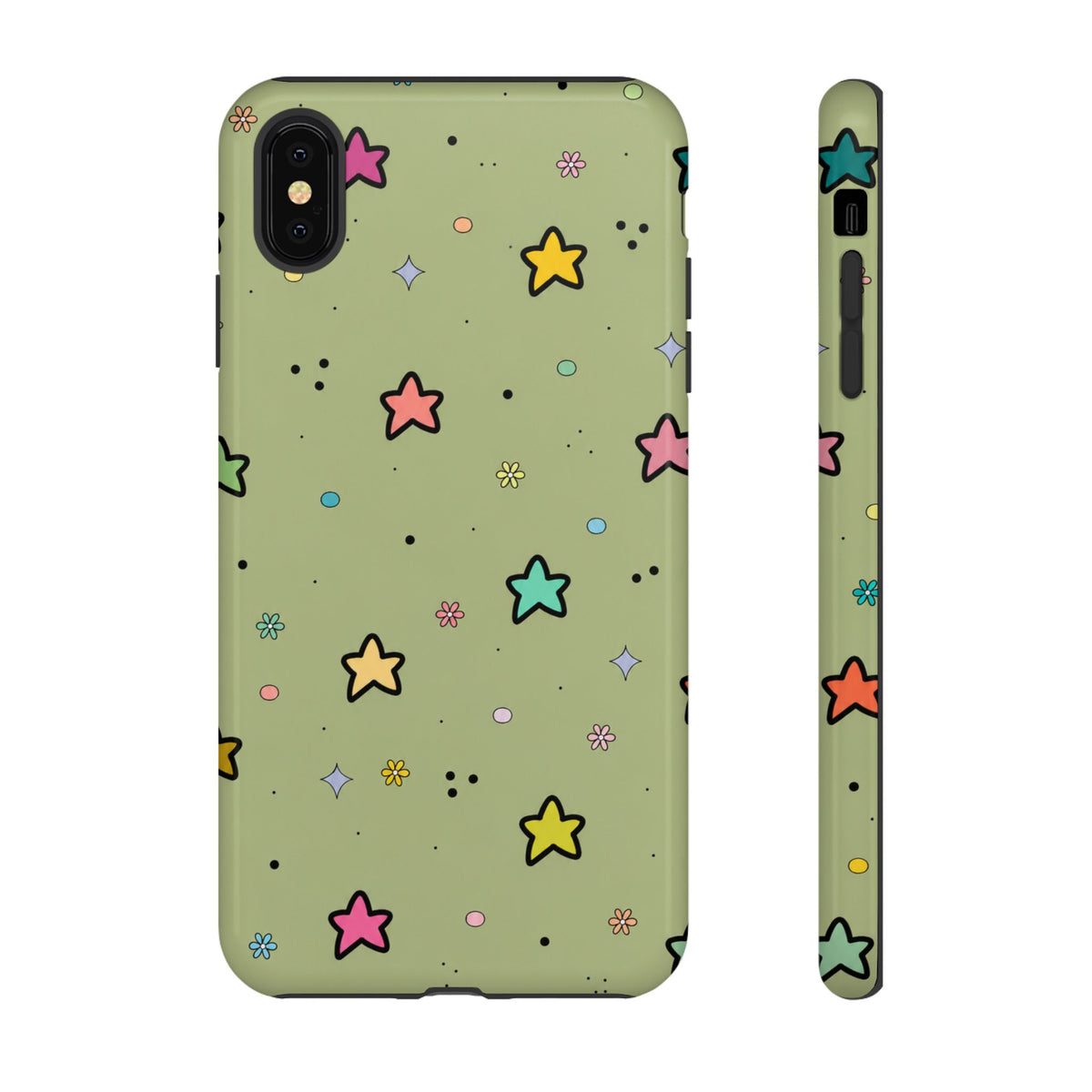 Cosmic Star Doodle Phone Case