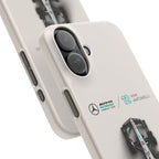 Silver Formula Racing Phone Case