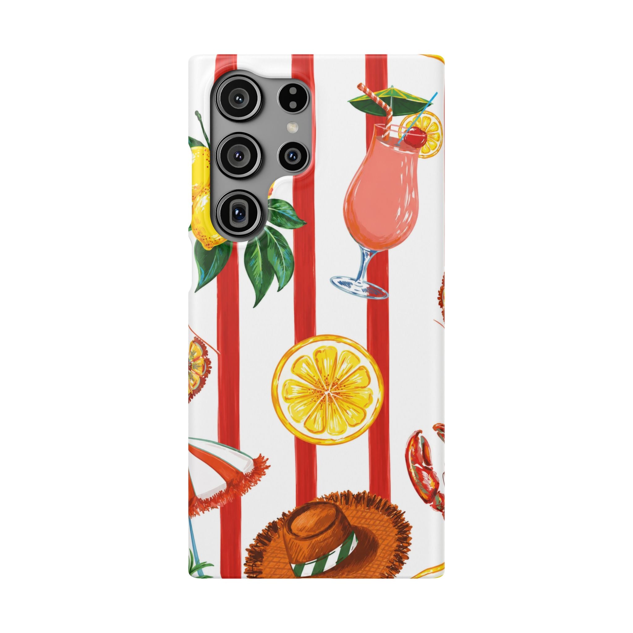 Lemon Coast – Summer Citrus Phone Case
