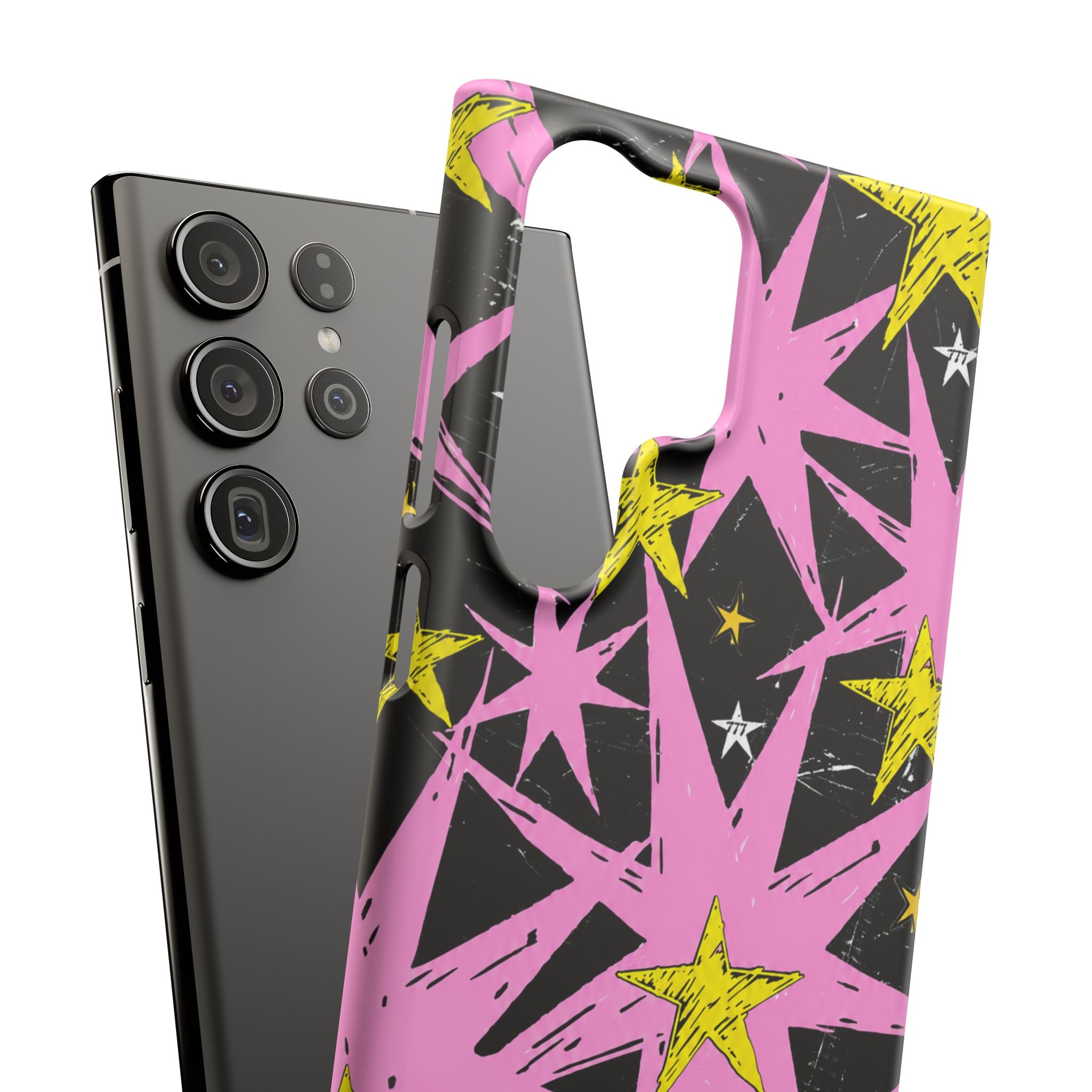 Pink Starburst Phone Case