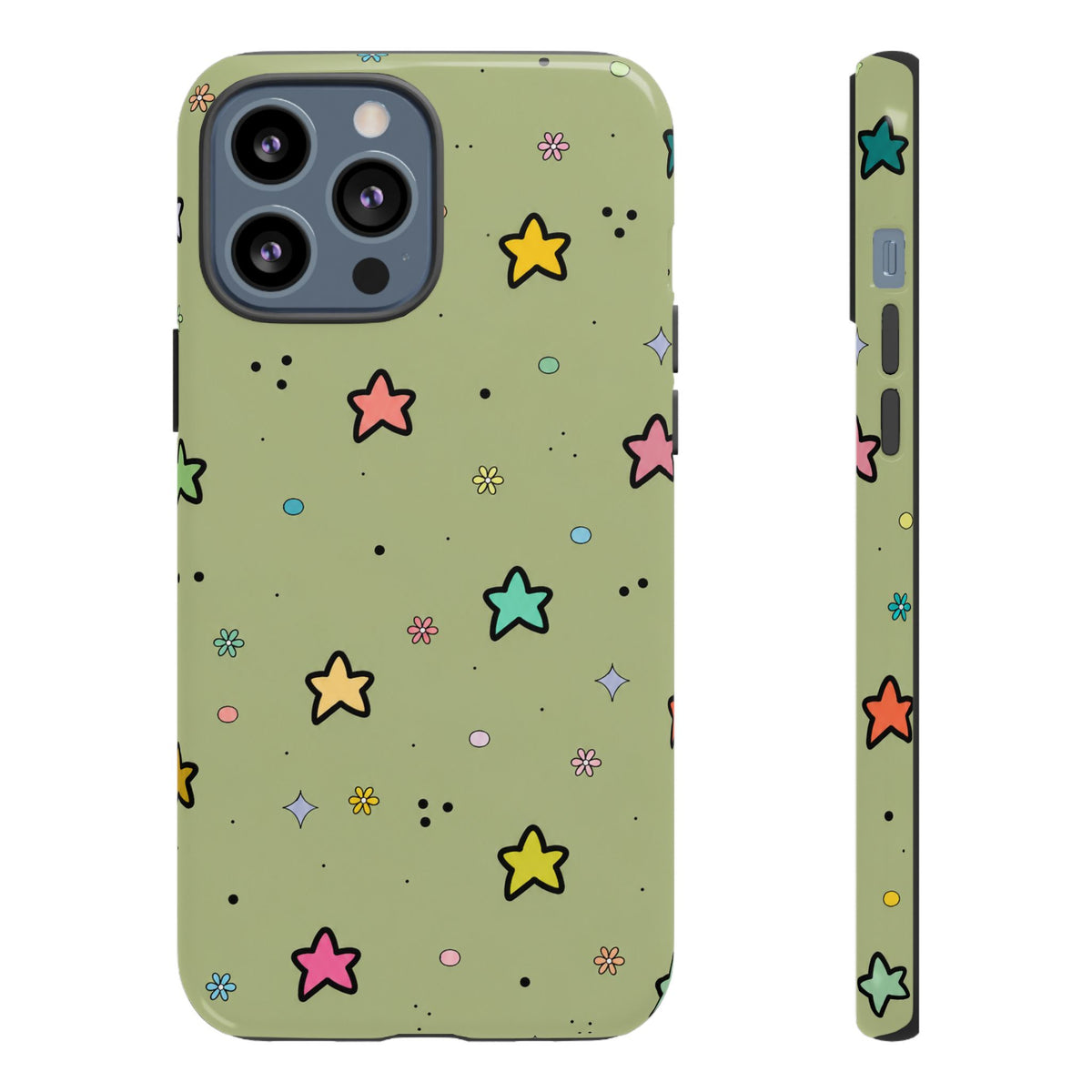 Cosmic Star Doodle Phone Case