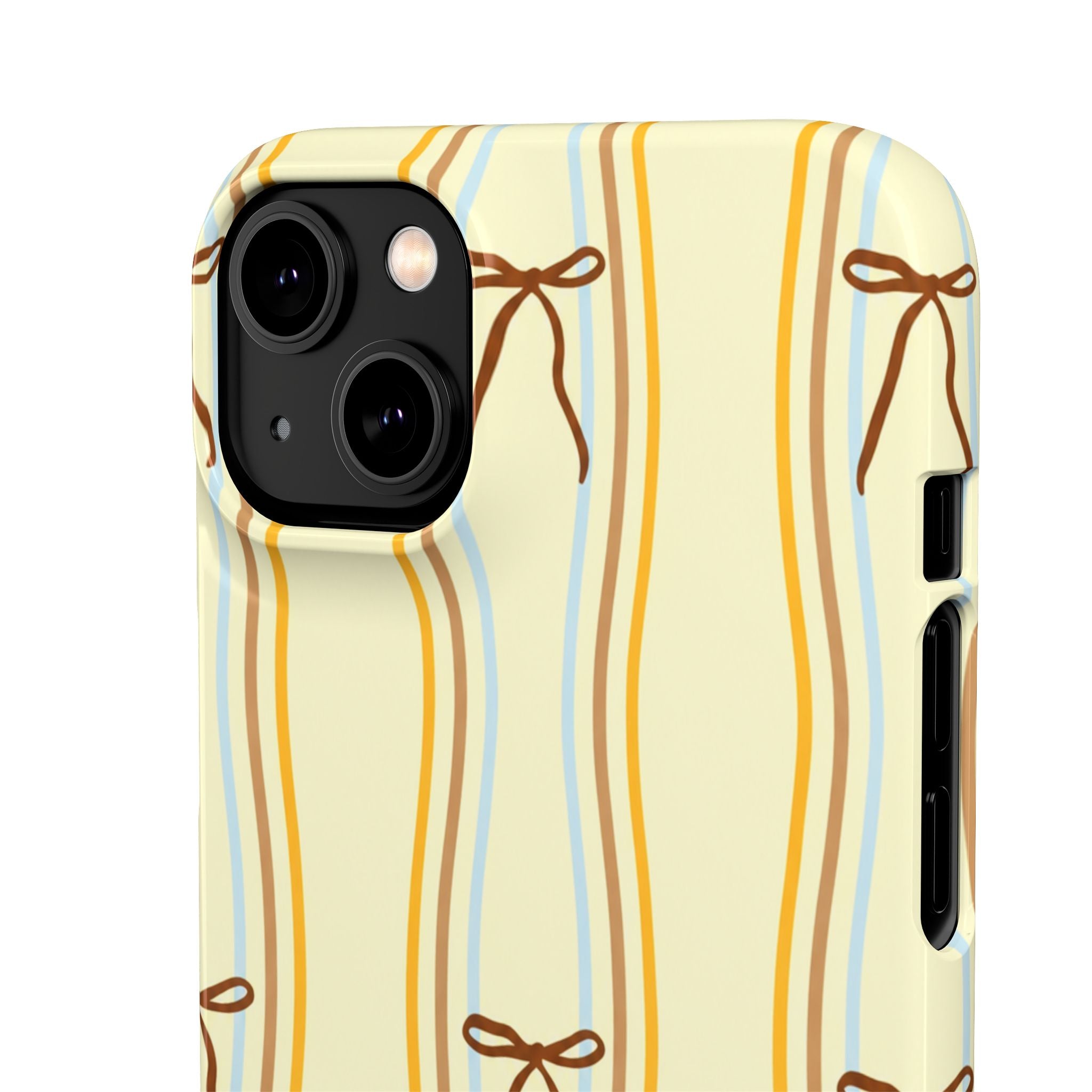 Bow Stripe Phone Case