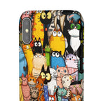 Cute Cat Pattern Phone Case