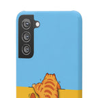 Peekaboo Orange Cat Phone Case