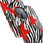 Retro Zebra Stars Phone Case