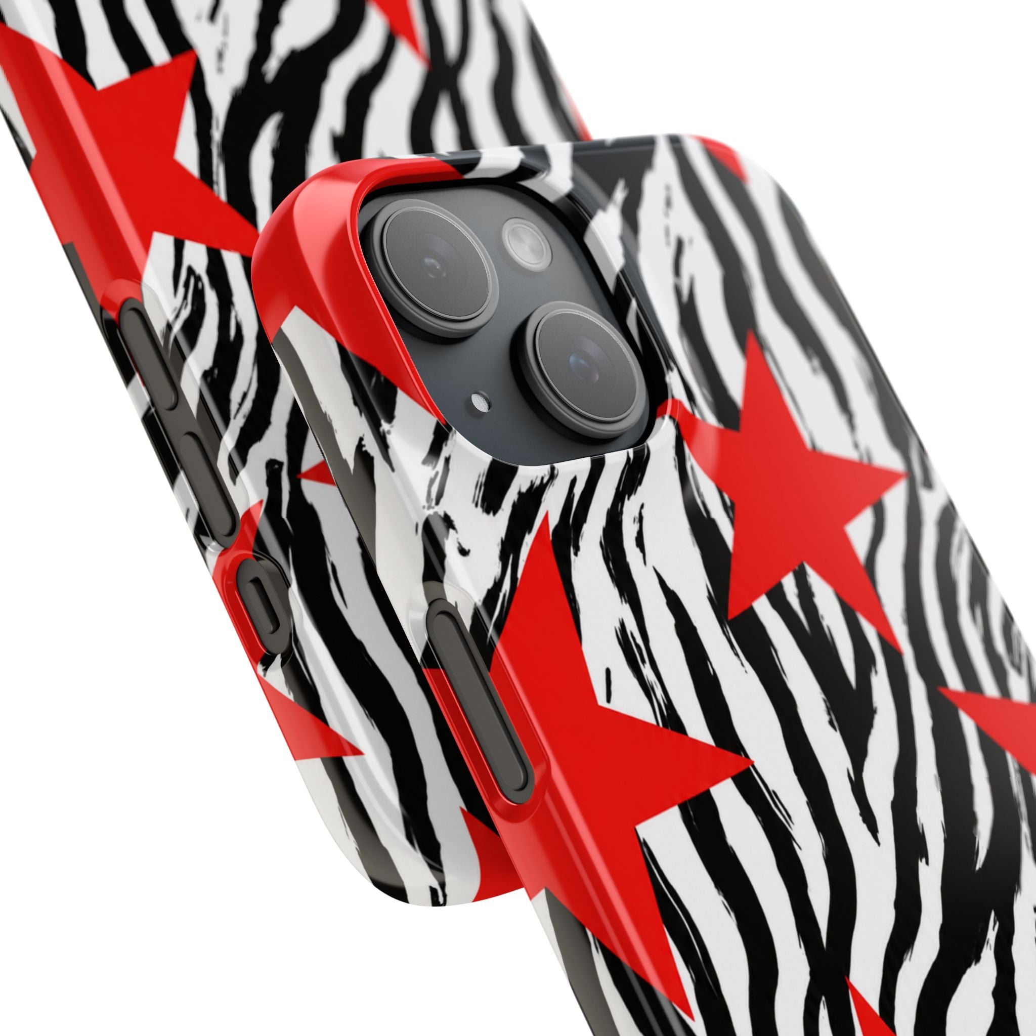 Retro Zebra Stars Phone Case